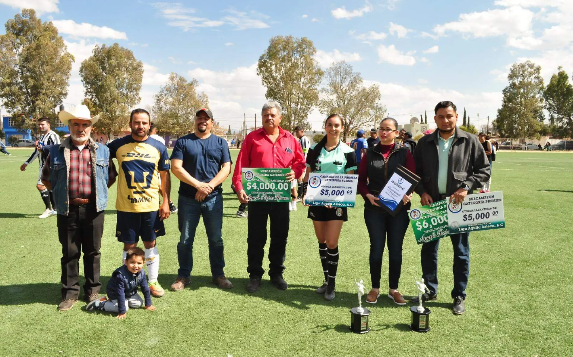 Deportivo Guve se corona campeón del futbol premier de Canatlán, Durango